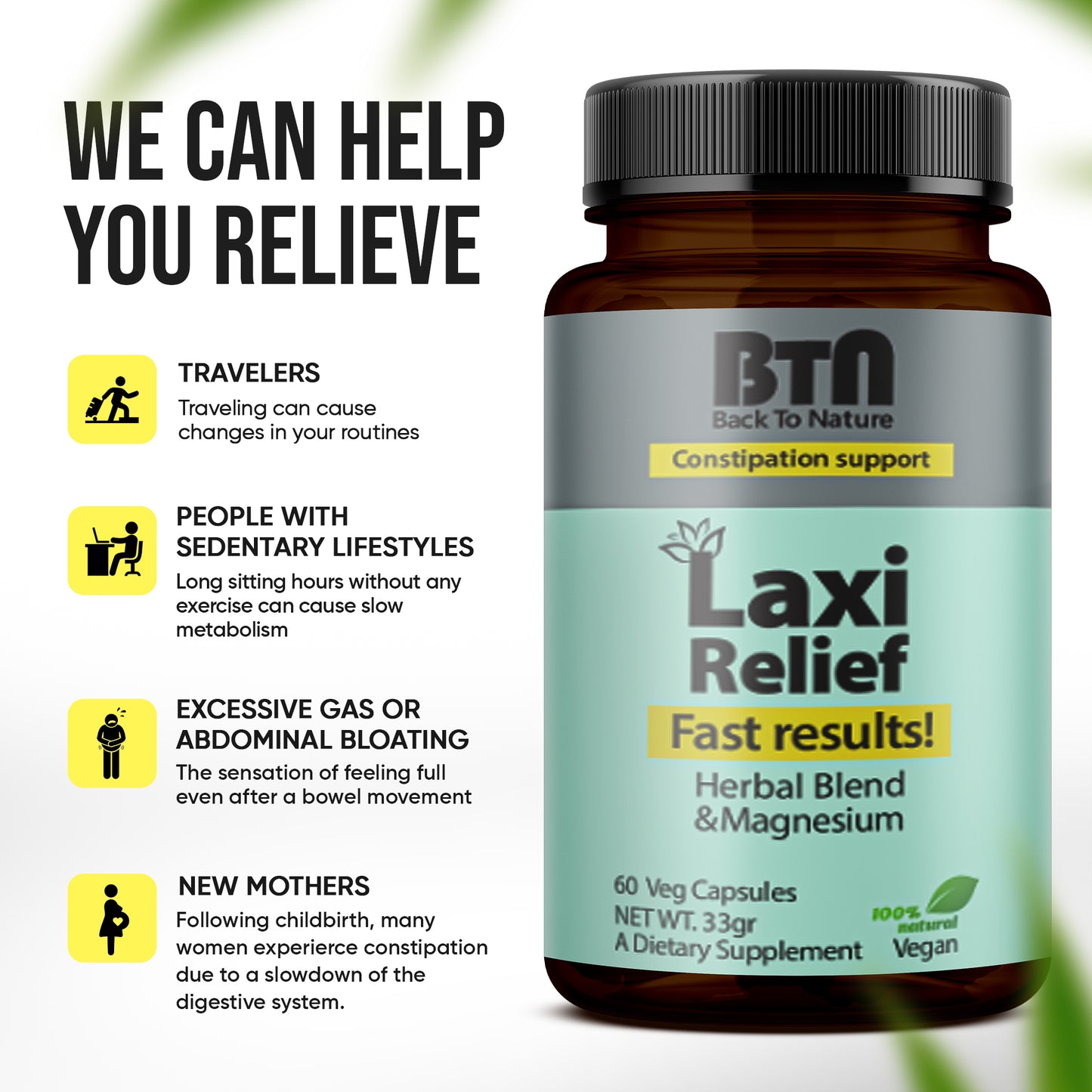 Laxi Relief - Herbal Blend for Quick Relief